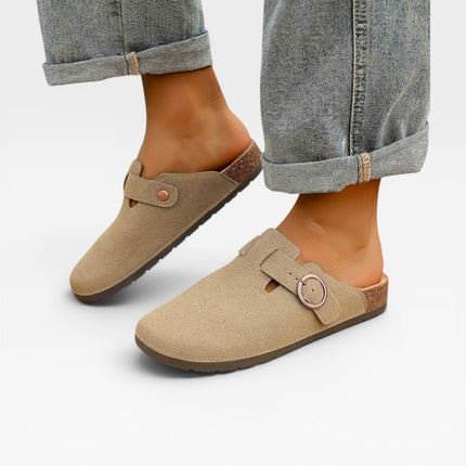 Bastien | Classic Men's Cork Clogs – Buckle Slip-On