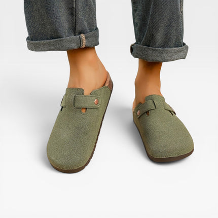 Bastien | Classic Men's Cork Clogs – Buckle Slip-On
