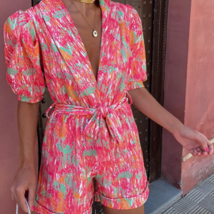 Bernice | Women's Belted Two-Piece Set