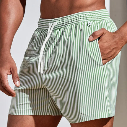 Caelan | Quick-Dry Swim Shorts – Men's Classic Board Shorts