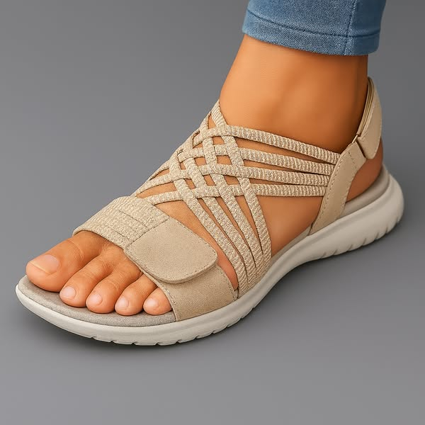 Calista | Orthopedic Arch Support Sandals – Women's Gladiator Style