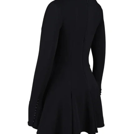 Camille | Structured Long Sleeve Mini Dress