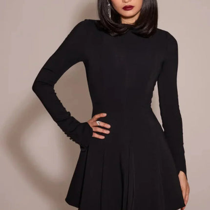 Camille | Structured Long Sleeve Mini Dress
