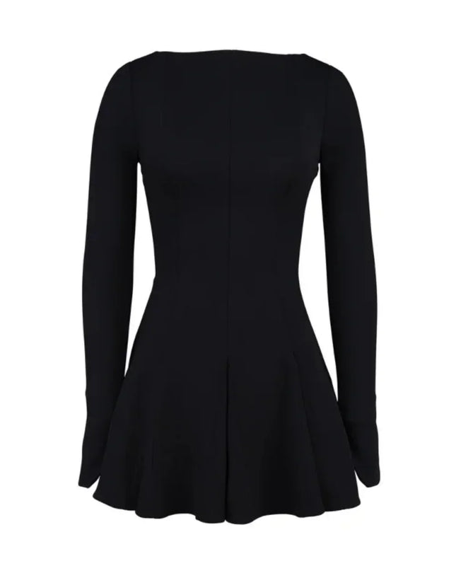 Camille | Structured Long Sleeve Mini Dress