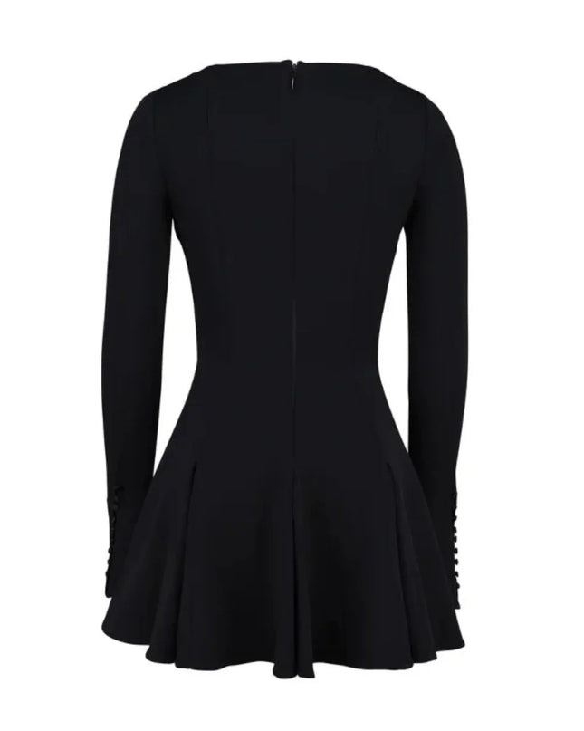Camille | Structured Long Sleeve Mini Dress