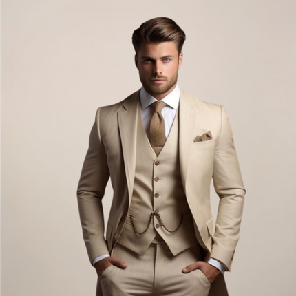 Caspian | Refined Men's Suit – Three-Piece Tailored Set