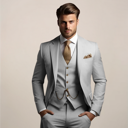 Caspian | Refined Men's Suit – Three-Piece Tailored Set