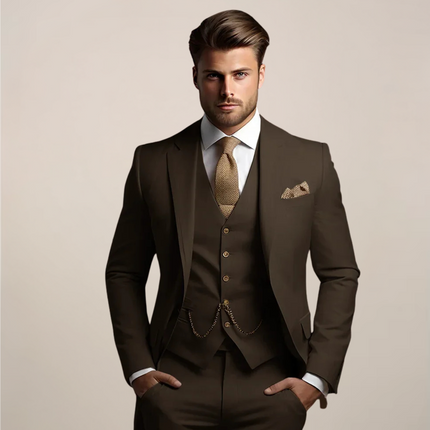 Caspian | Refined Men's Suit – Three-Piece Tailored Set