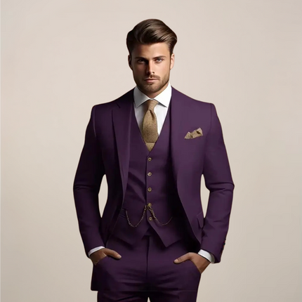 Caspian | Refined Men's Suit – Three-Piece Tailored Set