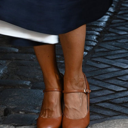Cecily | Timeless Mary Jane Shoes – Block Heel