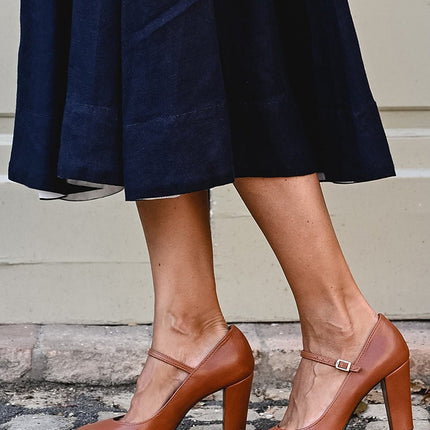 Cecily | Timeless Mary Jane Shoes – Block Heel