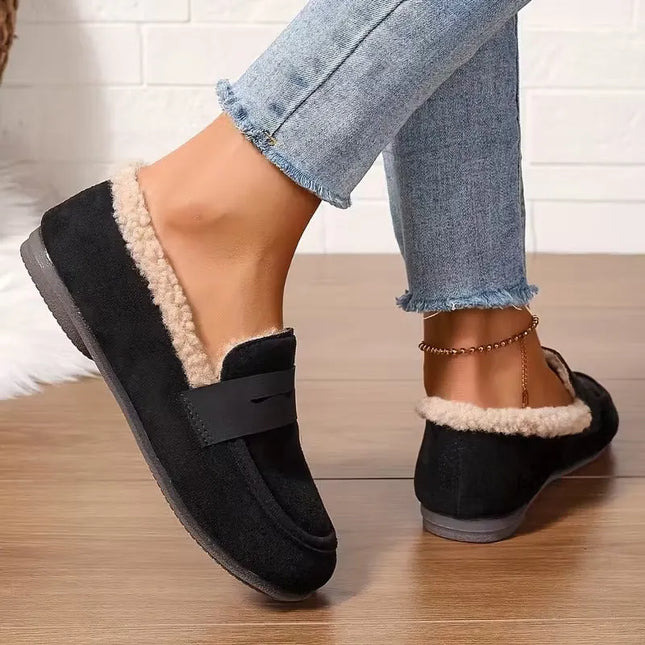 Clara | Penny Loafers – Slip-On Cosy Lined Comfort Style