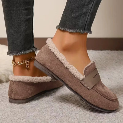 Clara | Penny Loafers – Slip-On Cosy Lined Comfort Style