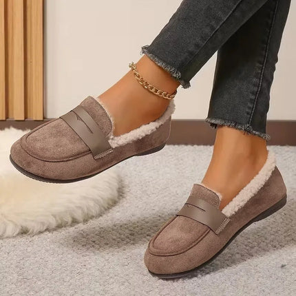 Clara | Penny Loafers – Slip-On Cosy Lined Comfort Style