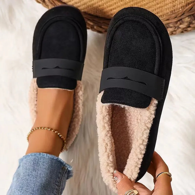 Clara | Penny Loafers – Slip-On Cosy Lined Comfort Style