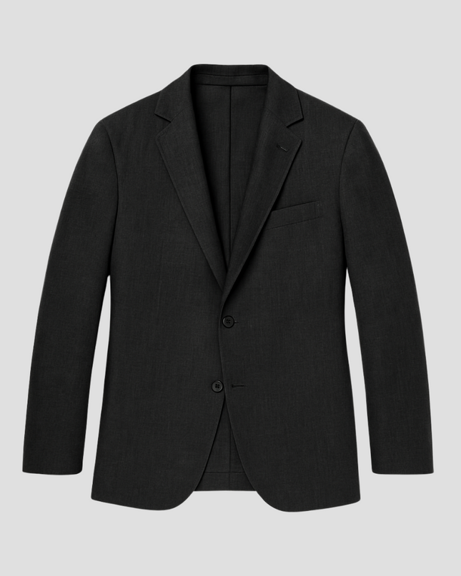 Classic Blazer – Notch Lapel & Two-Button Closure
