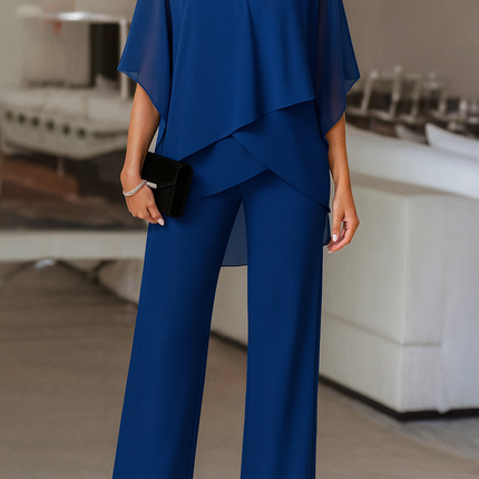 Corinne | Elegant Two-Piece Set – Evening Pants Style