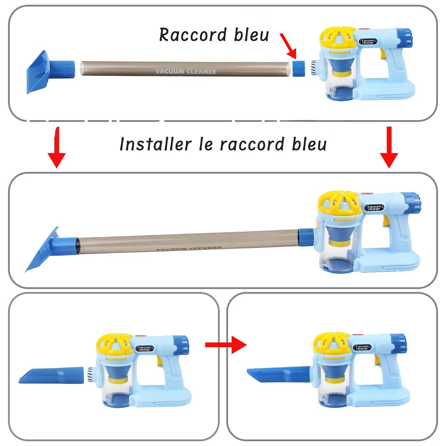 Jouet Aspirateur Éducatif