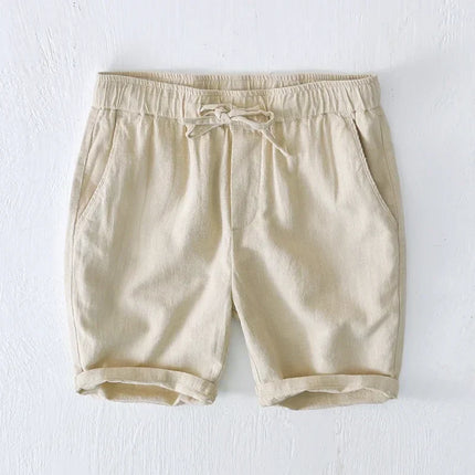 Dorian | Relaxed Men's Shorts – Drawstring Rolled Hem