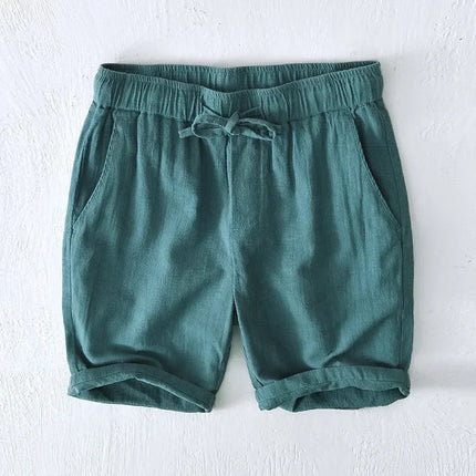 Dorian | Relaxed Men's Shorts – Drawstring Rolled Hem