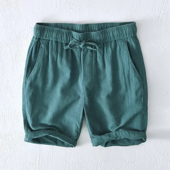 Dorian | Relaxed Men's Shorts – Drawstring Rolled Hem