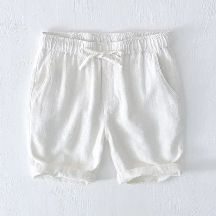 Dorian | Relaxed Men's Shorts – Drawstring Rolled Hem