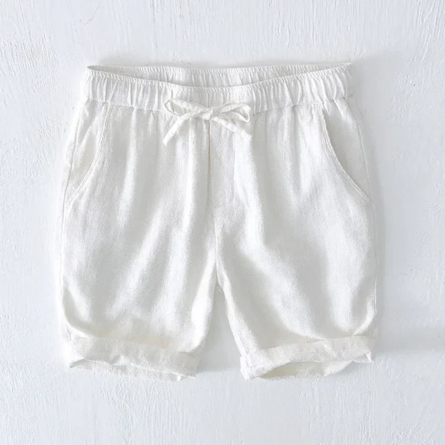 Dorian | Relaxed Men's Shorts – Drawstring Rolled Hem