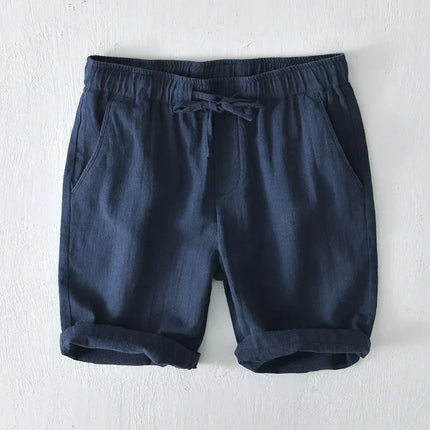 Dorian | Relaxed Men's Shorts – Drawstring Rolled Hem
