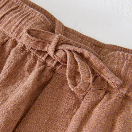 Dorian | Relaxed Men's Shorts – Drawstring Rolled Hem