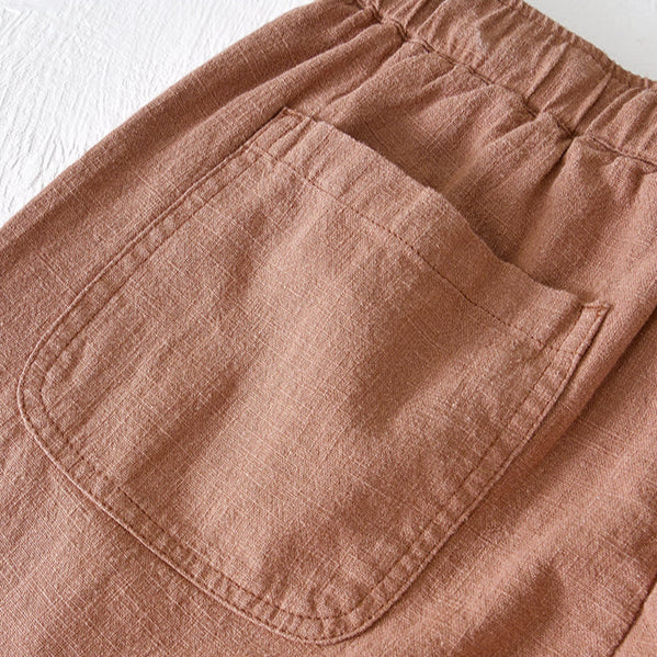 Dorian | Relaxed Men's Shorts – Drawstring Rolled Hem