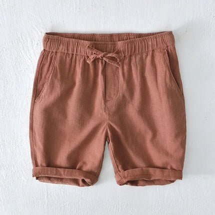 Dorian | Relaxed Men's Shorts – Drawstring Rolled Hem