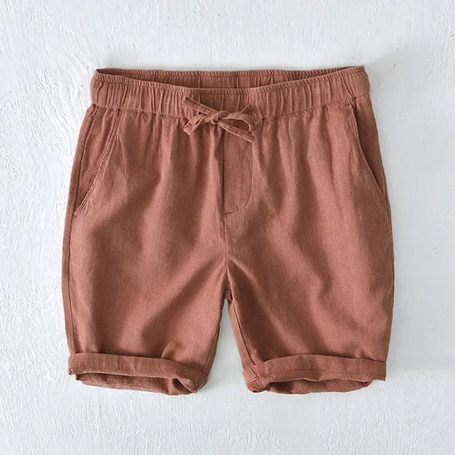 Dorian | Relaxed Men's Shorts – Drawstring Rolled Hem