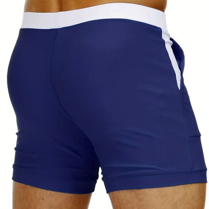 Draven | Quick-Dry Swim Shorts – Men's Retro Beach Style