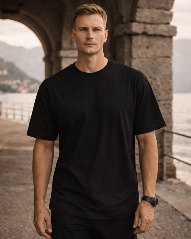 Men’s Longline Cotton T-Shirt