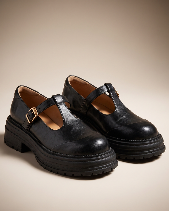 Elise | Women's Mary Jane Shoes – Adjustable Strap