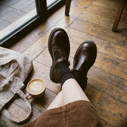 Elise | Women's Mary Jane Shoes – Adjustable Strap