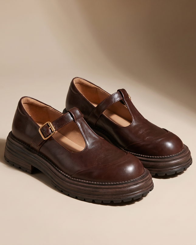 Elise | Women's Mary Jane Shoes – Adjustable Strap
