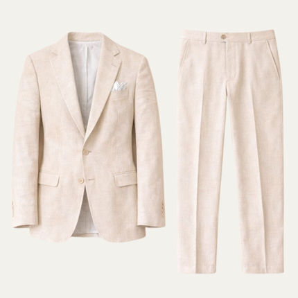 Ellis | Refined Men's Linen Suit – Lightweight Two-Piece