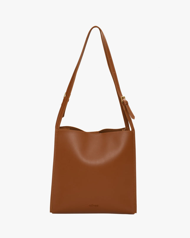 Eulalie | Textured Tote Bag – Woven Vegan Leather Style