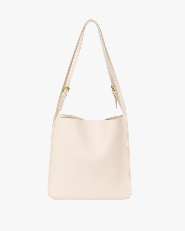 Eulalie | Textured Tote Bag – Woven Vegan Leather Style
