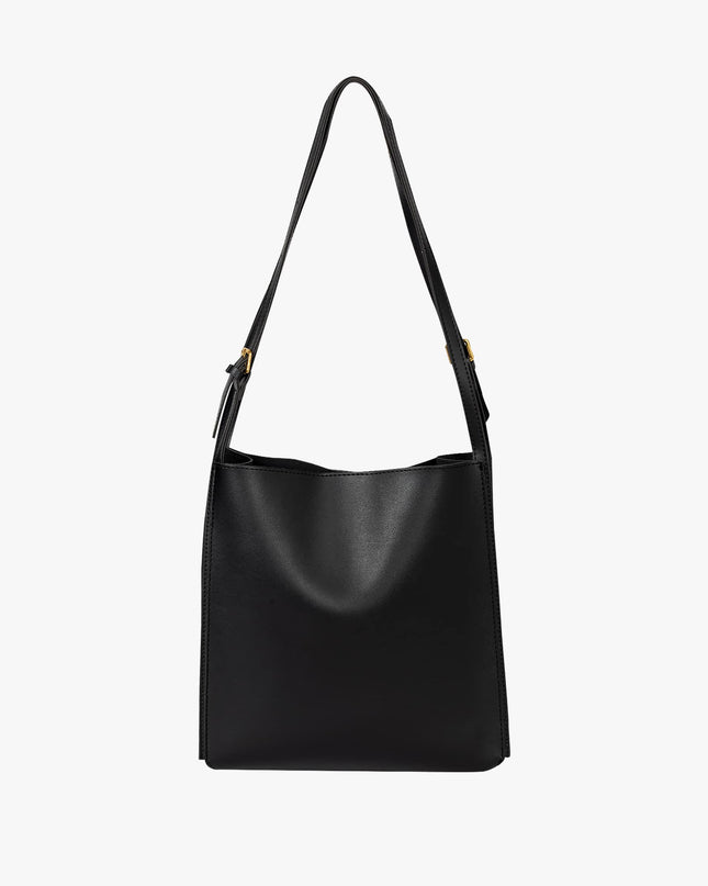 Eulalie | Textured Tote Bag – Woven Vegan Leather Style