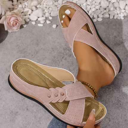 Ezera | Comfort Wedge Sandals – Orthopedic Arch Support