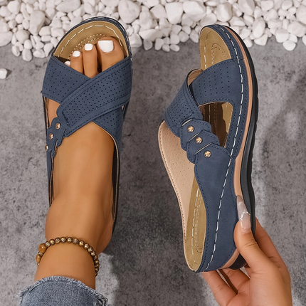 Ezera | Comfort Wedge Sandals – Orthopedic Arch Support