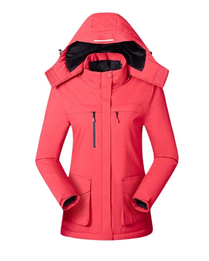 Harper | Hooded Heated Jacket – USB Full-Zip Outdoor Style