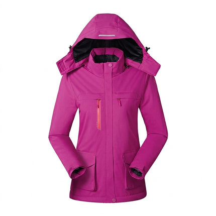 Harper | Hooded Heated Jacket – USB Full-Zip Outdoor Style