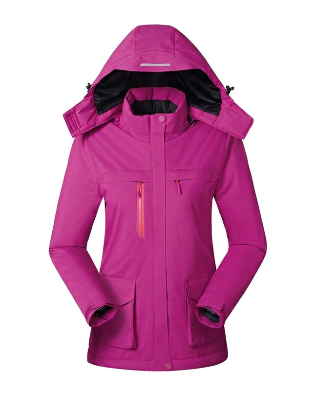 Harper | Hooded Heated Jacket – USB Full-Zip Outdoor Style