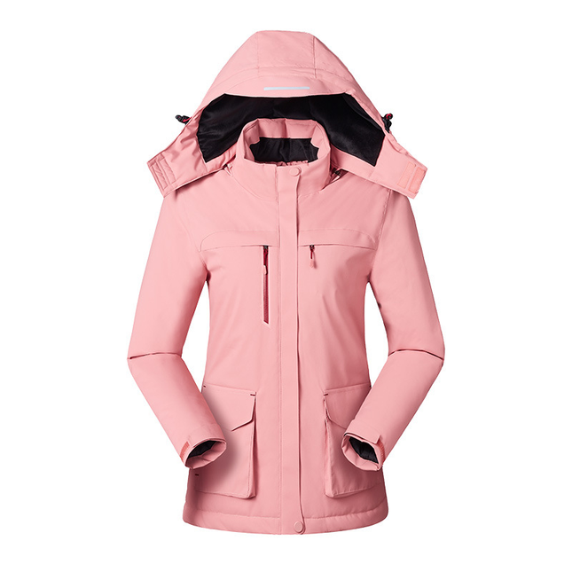 Harper | Hooded Heated Jacket – USB Full-Zip Outdoor Style