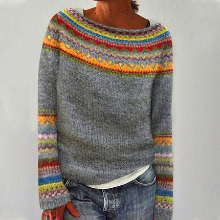 Hazel | Retro Knitted Sweater