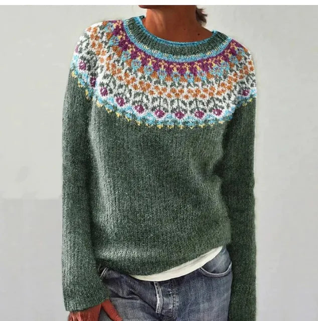 Hazel | Retro Knitted Sweater