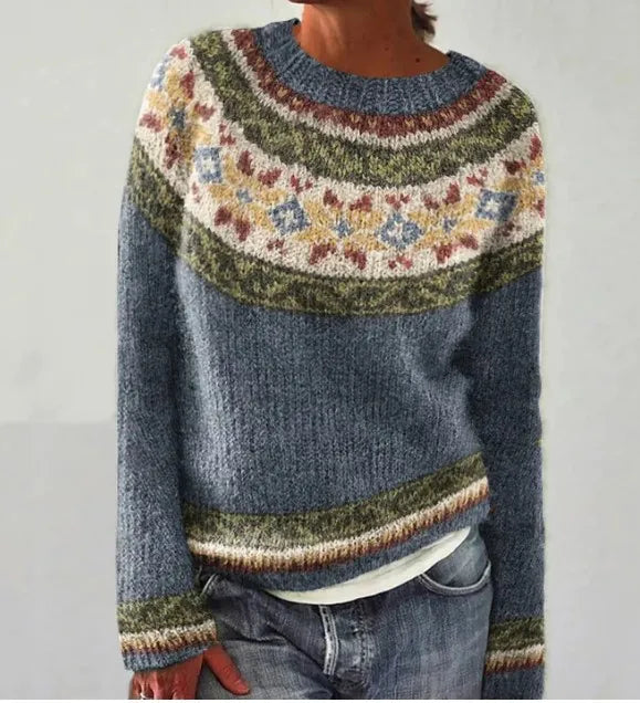 Hazel | Retro Knitted Sweater